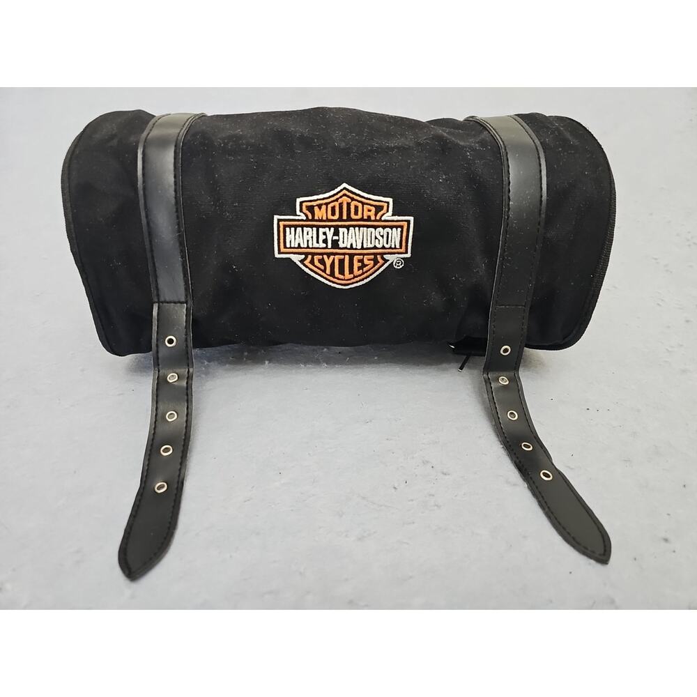 Harley Davidson 8-Pocket Roll-Up Travel Bag Multi-Tool T325 Thermal Blanket Bike